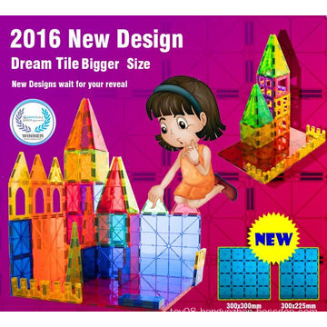 Popular new design educational magnetic blocks toys 2016